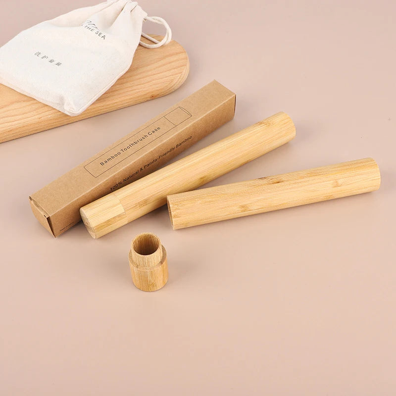 Natural Smiles Eco Friendly 100% Bamboo Toothbrush Holders