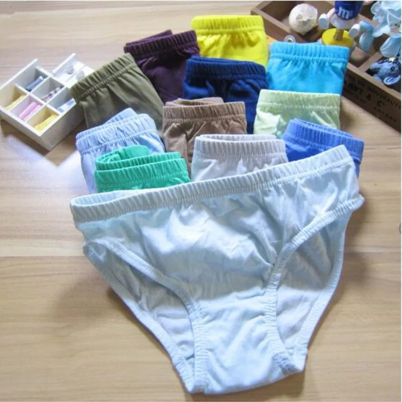 12pcs Cotton Boys Underwear