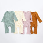 Spring Citrus Cotton Baby Romper