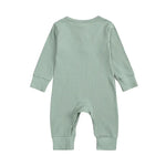 Natures Garden Solid Cotton Baby Romper