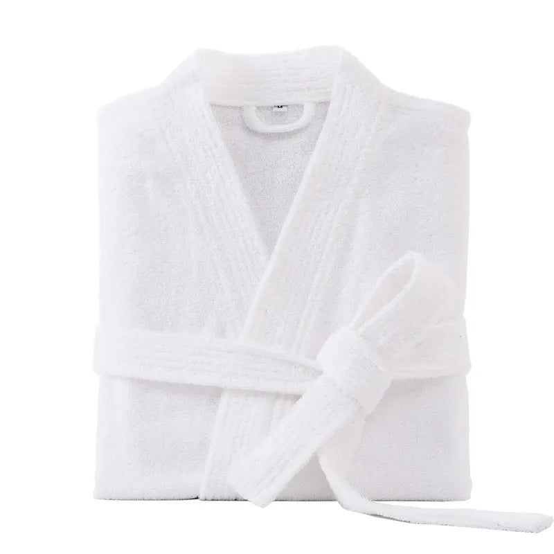 Sapphire Waters Super Absorbent Terry 100% Cotton Mens Bathrobe