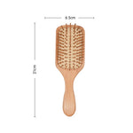 Natural Strands 100% Bamboo Hair Brush Prevents Hair Loss