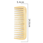 Natural Strands Detangling Anti-Static Bamboo Wide Tooth Combs For Curly Hair