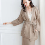 Sandy Oasis Cashmere Womens Cardigan