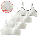 Bellflower Bloom Lace Top 4Pcs Cotton Girls Training Bra