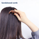 Natural Strands Wood Anti-static Sandalwood Hair Comb