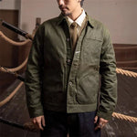 Olive Fields Cotton Mens Jacket