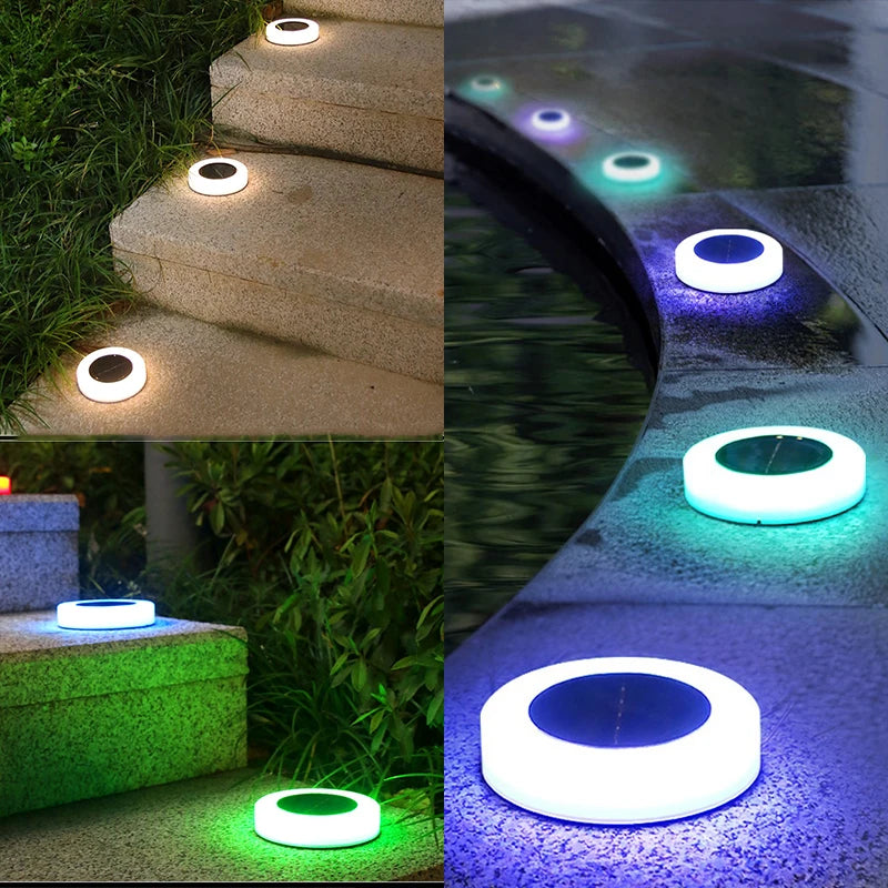 Energy Savers Outdoor Courtyard Waterproof Solar LED Lawn Lamp