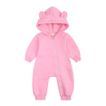 Snow Cloud Bear Cotton Baby Jumpsuit