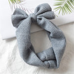 Tulip Garden Cotton Girls Headband Bow