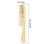 Natural Strands Detangling Anti-Static Bamboo Wide Tooth Combs For Curly Hair