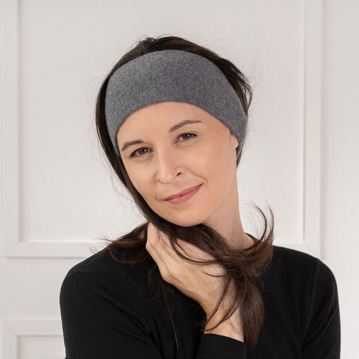 MENIQUE Women's Knit Womens Headband Cashmere Blend