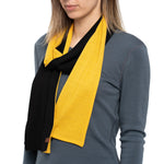 Mango Yellow MENIQUE 100% Merino Wool Womens Scarf