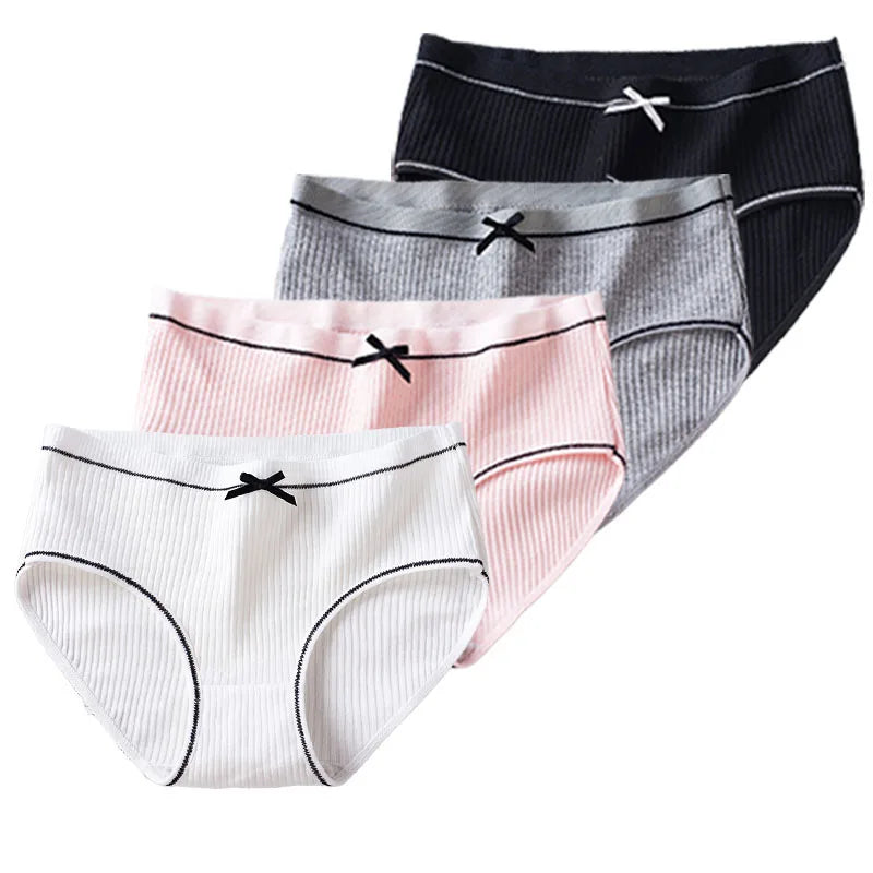 4 Pieces/Lot Maternity Underwear Women Cotton Pregnant Panties Elastic Women Seamless Briefs Soft Pregnancy Intimate Lingeries