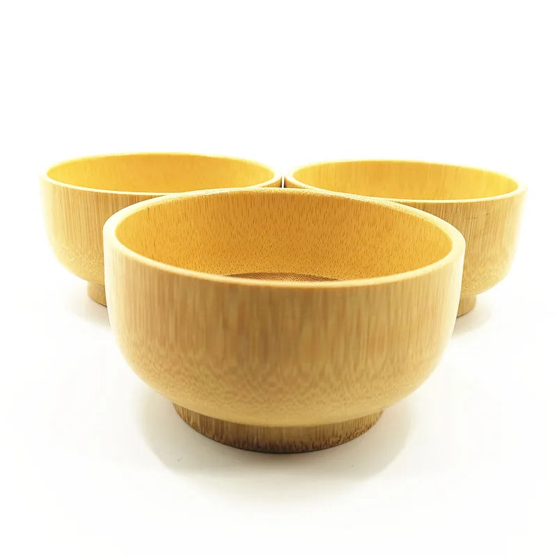 Healthful Dishes 1Pcs Bamboo Soup Bowl