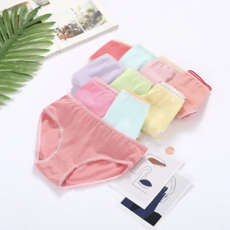 Pastel Hues 24pcs 100% Cotton Girls Panties