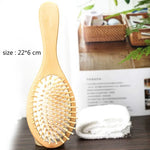 Premium Wooden Bamboo Hair Brush Improve Hair Growth Wood Hair Brush Prevent Loss Comb Bamboo Comb Teeth