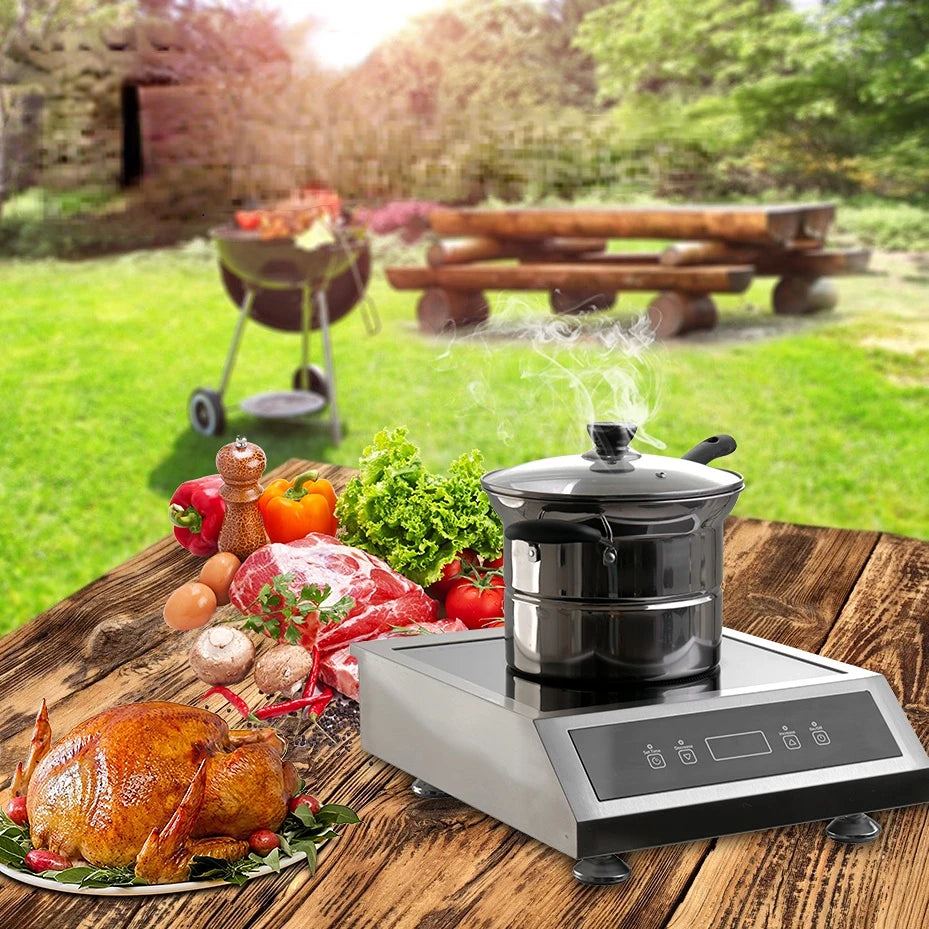 Clean Air Solar Powered Induction Cooker