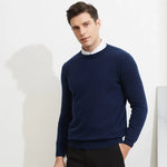 Coffee Spice Knit 100% Cashmere Mens Sweater Men