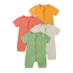 Orange Juice Bamboo Baby Romper