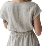 Sand Valley 100% Linen Dress with Pockets | Hypoallergenic - Allergy Friendly - Naturally Free