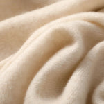 Sand Winter Knit Cashmere Womens Scarf | Hypoallergenic - Allergy Friendly - Naturally Free