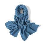 Sand Winter Knit Cashmere Womens Scarf | Hypoallergenic - Allergy Friendly - Naturally Free