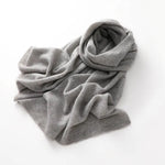 Sand Winter Knit Cashmere Womens Scarf | Hypoallergenic - Allergy Friendly - Naturally Free