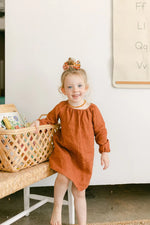 Autumn Springs 100% Cotton Girls Dress