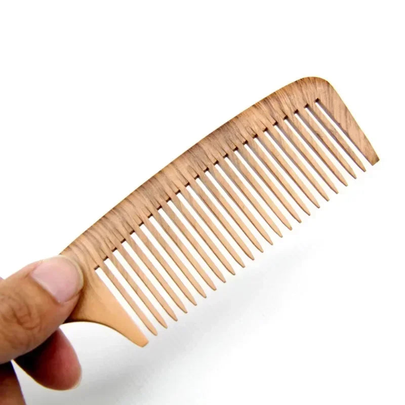 Natural Pear Blossom Comb Smooth Comb Scalp Massage Anti Tangling Bamboo Wood Comb Anti Tangling Static Hair Brush Salon Tool