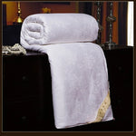 Natural Elements 100% Cotton Comforter With Mulberry Silk Filling