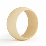 1Pc Natural Wood Womens Bracelet Bangles