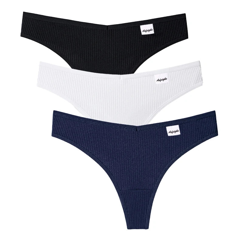 3pcs Cotton Womens Underwear