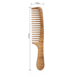 Natural Pear Blossom Comb Smooth Comb Scalp Massage Anti Tangling Bamboo Wood Comb Anti Tangling Static Hair Brush Salon Tool