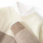 Artic Sands 100% Merino Wool Cashmere Mens Sweater