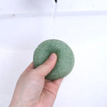 1PC Natural Fiber Material Face Wash Cleaning Sponge Face Wash Puff Konjac Cleaning Sponge Facial Cleansing Exfoliator