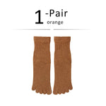 Bells of Ireland Five Finger Non-Slip Organic Cotton Womens Socks Woman