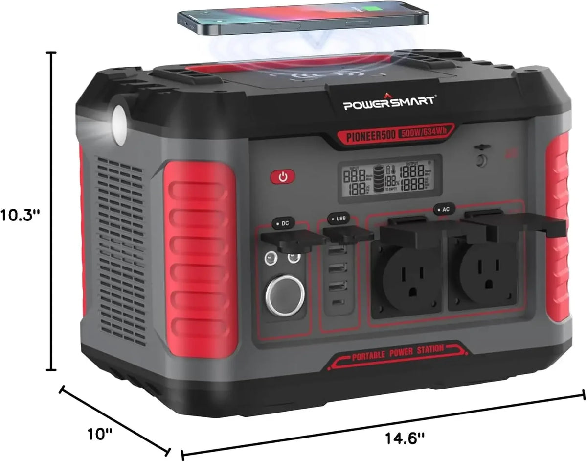 Clean Air PowerSmart Portable Power Station Solar Generator