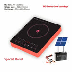 Clean Air 80-280 Degree Solar Powered Induction Cooker