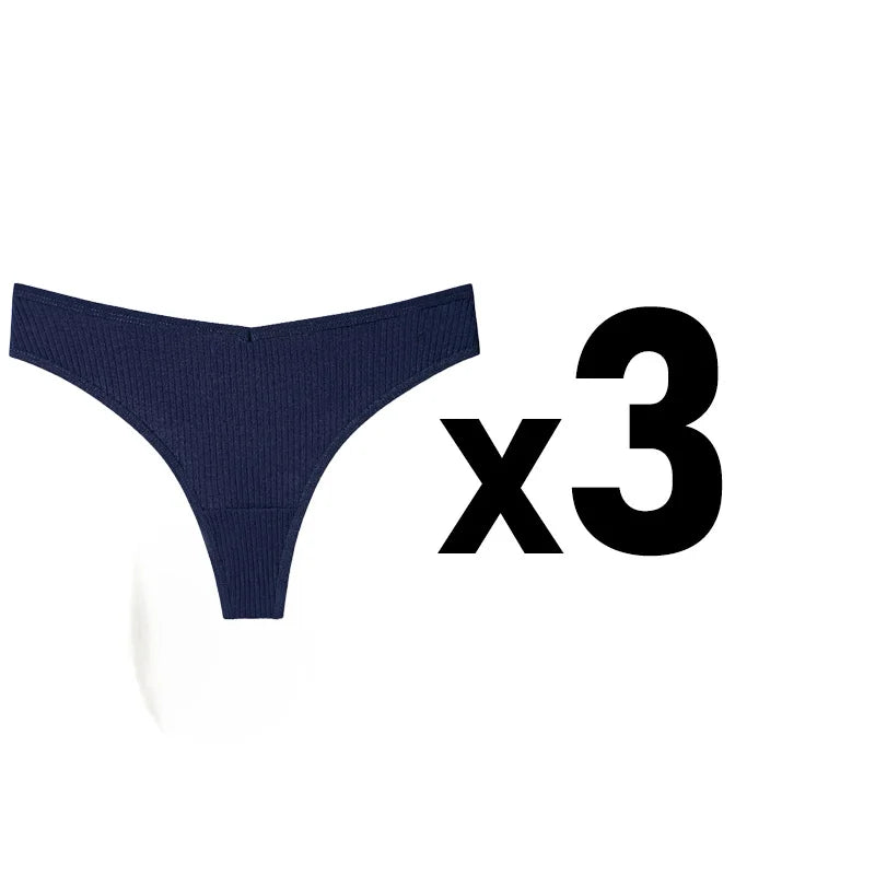 3pcs Cotton Womens Underwear