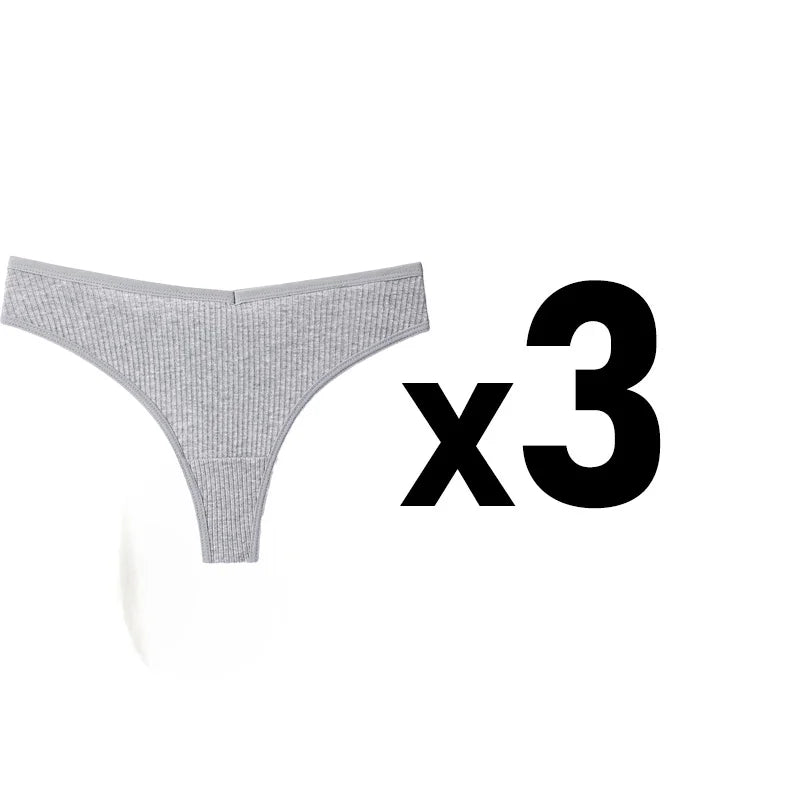 3pcs Cotton Womens Underwear