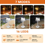 Energy Savers 3in1 Solar Patio Outdoor Desk Cordless Solar Table Lamp