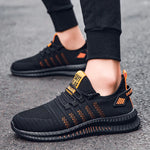 Breathable Men's Casual Sneakers Lightweight Outdoor Men Sneakers Anti-slip Flexible Male Running Shoes Comfortable Tennis