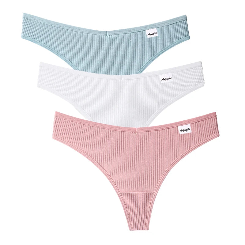 3pcs Cotton Womens Underwear