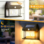 Energy Savers Outdoor Waterproof Wall Motion Sensor Solar Light