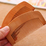 Natural Strands 1 Pc Anti-static Natural Peach Hair Comb