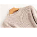 Tawny Horizon Knit Sweater 100% Cashmere Womens Dress