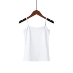 Orange Jam Basic Camisole Cotton Womens Tank Top