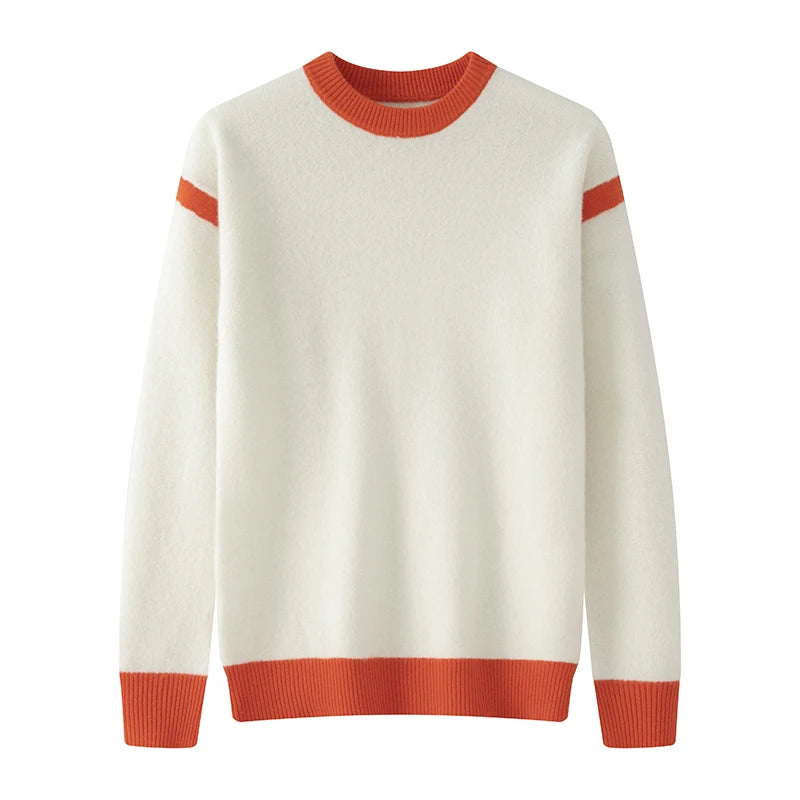 Green Pastures 100% Merino Wool Mens Sweater