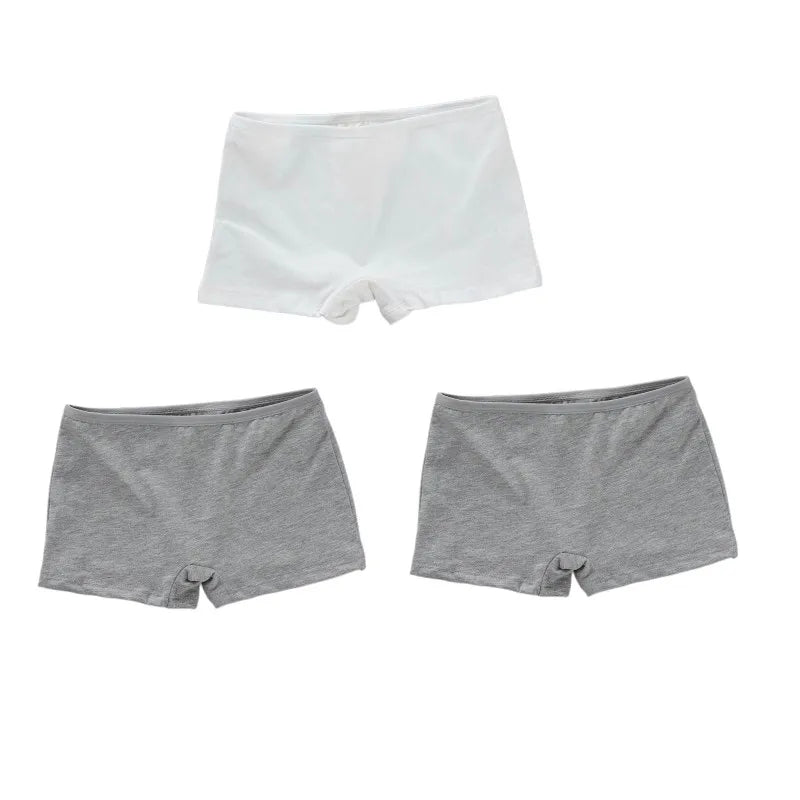 Spring Meadows 3Pcs Shorts Cotton Girls Briefs